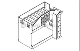 Dollhouse Bunk / Loft Twin Bed Woodworking Plans (Instructions) Do It Yourself, Detail Drawings and Step-by- Step Instructions Included
