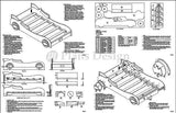 Awesome Batman Mobile Twin Bed Woodworking Plans (Instructions) Do It Yourself, Detail Drawings and Step-by- Step Instructions Included