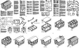4' x 6' Backyard Chicken Poultry House Coop Project Plans #90406MG
