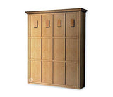 Murphy Mission Queen Vertical Wall Bed Plans, Design 1QVWB