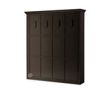 Murphy Mission King Vertical Wall Bed Plans, Design 1KVWB