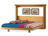 Murphy Mission Queen Horizontal Wall Bed Plans, Design 1QHWB