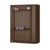 Murphy Full Wall Bed with Desk Combo Plans, Design 3FVWB