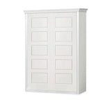Murphy 5-Panel Door Full Wall Bed Plans, Design 1FDWB
