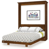 Murphy Easy Panel Vertical Queen Wall Bed Plans, Design 6QVWB