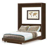Murphy Full Wall Bed with Desk Combo Plans, Design 3FVWB