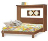 Murphy 2-Panel Horizontal Queen Wall Bed Plans, Design 5QHWB