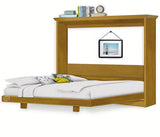 Murphy 8-Panel Horizontal Queen Wall Bed Plans, Design 7QHWB