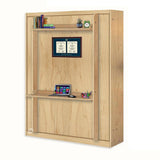 Murphy Queen Wall Bed with Desk Combo Plans, Design 3QVWB