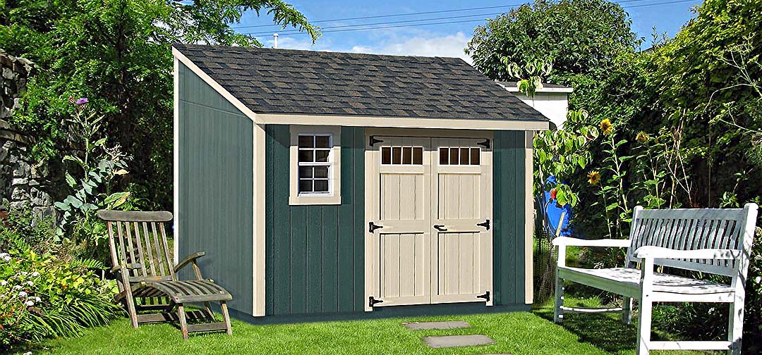12' X 20' Gable Storage Shed Blue Print Plans, Design #E1220