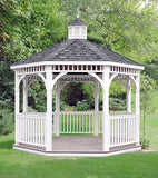 12' Classic Octagon Gazebo Do It Yourself Plans, Material List Included #10012