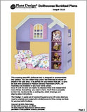 Dollhouse Bunk / Loft Twin Bed Woodworking Plans (Instructions) Do It Yourself, Detail Drawings and Step-by- Step Instructions Included