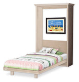 Murphy Mission Twin Vertical Wall Bed Plans, Design 1TVWB