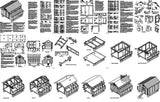 5'x 6' Chicken Coop Plans, How to build a chicken coop, design #90506MG