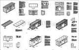 6' x 16' Deluxe Storage Shed Plans / Building Blueprints, Modern Roof #D0616M